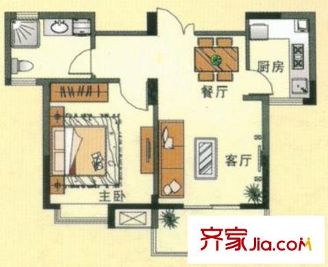 岸上玫瑰 0室 戶型圖