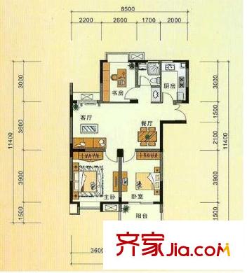 岸上玫瑰 0室 戶型圖