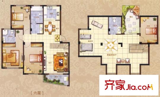 禹州華僑城 2室 戶型圖