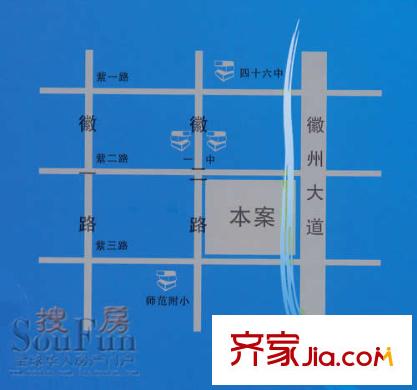 濱湖明珠交通圖