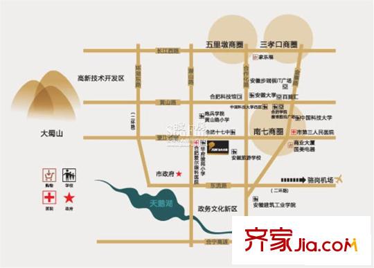 萬科金色名郡交通圖區(qū)位圖