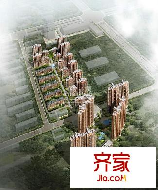 華潤幸福里外景圖鳥瞰效果圖