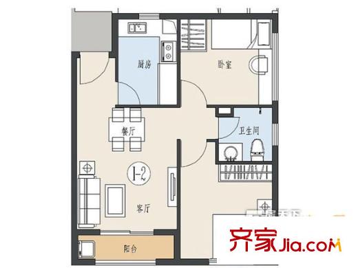 之江名苑 戶型圖