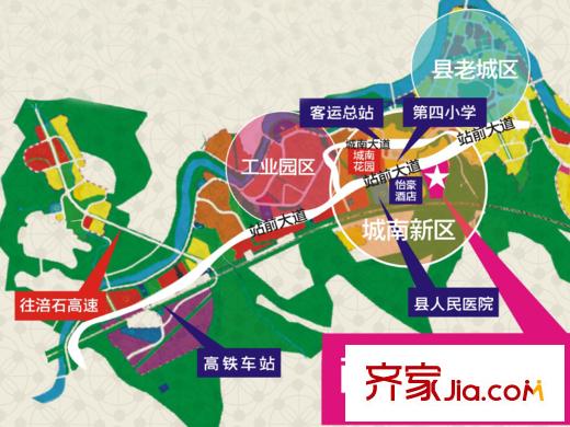 南濱尚城二期交通圖
