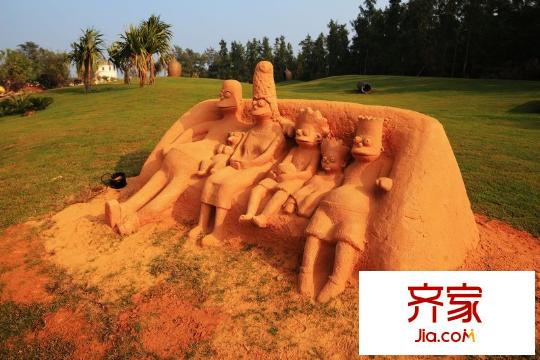 世茂?怒放海小區(qū)花園(20140224)