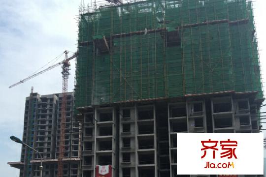利豐印象望江苑二期4號樓工程進(jìn)度圖（2015.6）
