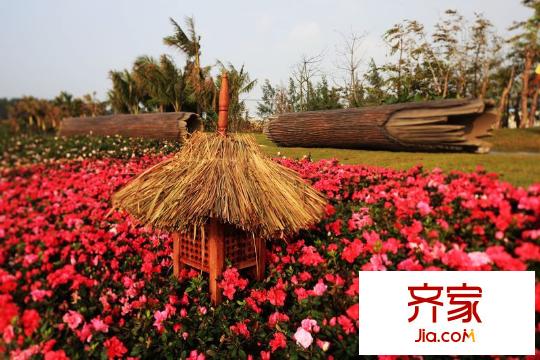 世茂?怒放海小區(qū)花園(20140224)