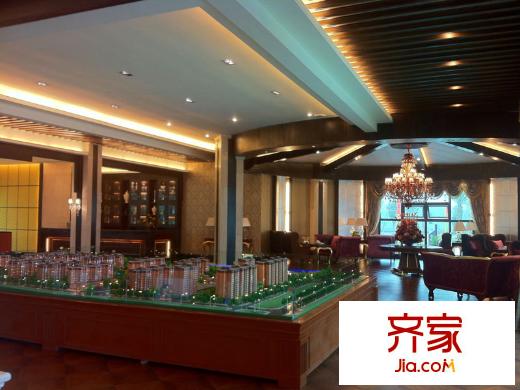 金域都會(huì)售房部沙盤圖