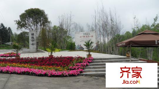 仙女山上的院子社區(qū)實(shí)景（2011.1）