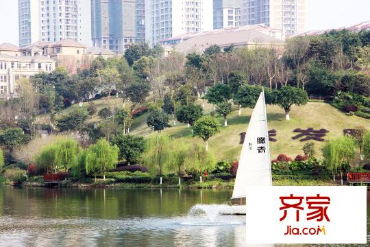聯(lián)發(fā)瞰青墅小區(qū)環(huán)境實(shí)景（2015.03.15）