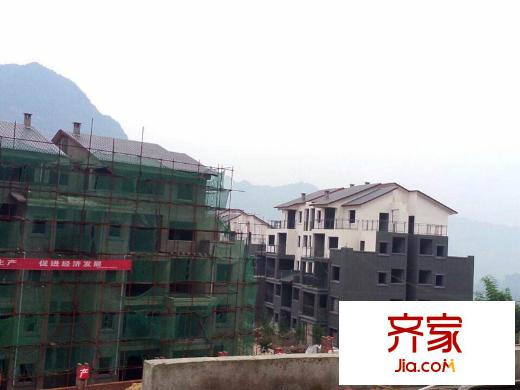 林語山水工程進度圖（2014.06）