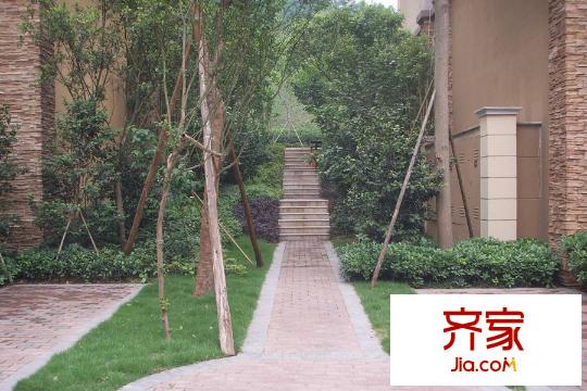 長江實(shí)業(yè)地產(chǎn)逸翠莊園小區(qū)實(shí)景（2013-08）