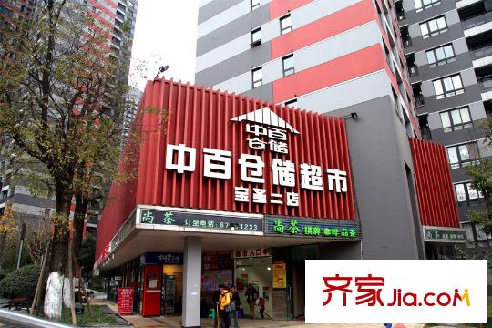 長江實業(yè)地產(chǎn)逸翠莊園項目周邊中百倉儲