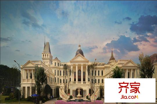 融創(chuàng)歐麓花園城都鐸莊園項(xiàng)目售樓部（2015-05）