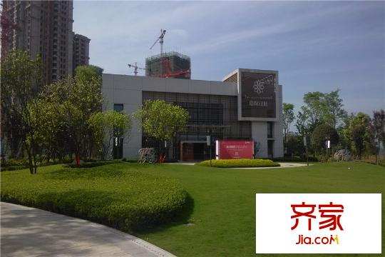 嘉悅江庭二期售樓中心實(shí)景（2015-3）