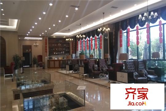 嘉悅江庭二期售樓中心實(shí)景（2015-3）