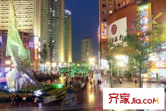 中潤(rùn)88號(hào)項(xiàng)目周邊三峽廣場(chǎng)