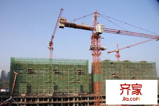 海志觀月山水洋房工程進(jìn)度實(shí)景（2015-4）