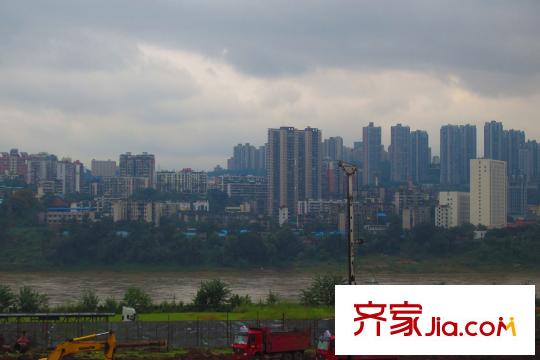 保利觀塘項目對面江景