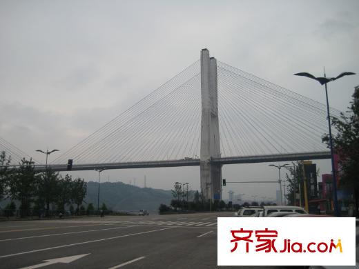 武夷濱江項目前道路