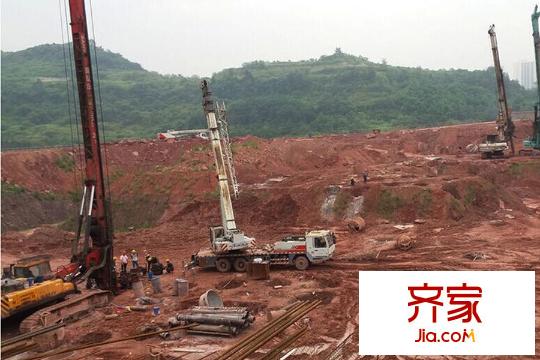 橋達(dá)藍(lán)灣半島項(xiàng)目工程進(jìn)度（2015-06-19）