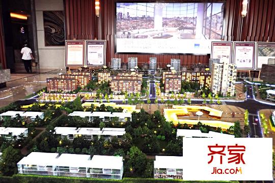 公園大道住宅二期沙盤實景（2015-9）