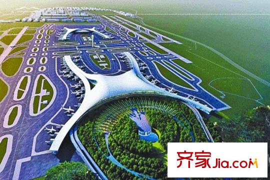 香草山二期項目周邊江北機場