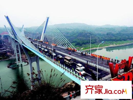 隆鑫愛琴海項目周邊嘉悅大橋 （2013.03）