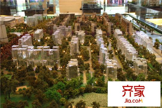 匯祥林里3000售樓中心沙盤實景（2015-3）