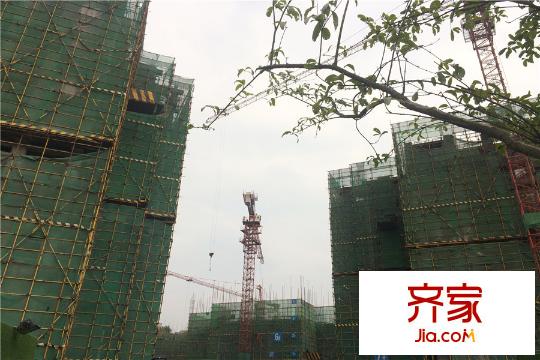 鳳凰灣項(xiàng)目七期整體工程進(jìn)度實(shí)景圖（2015-08-26）