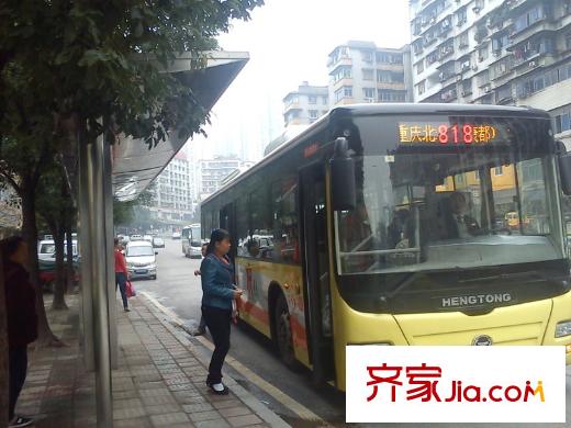 萬(wàn)科西城周邊公交車站