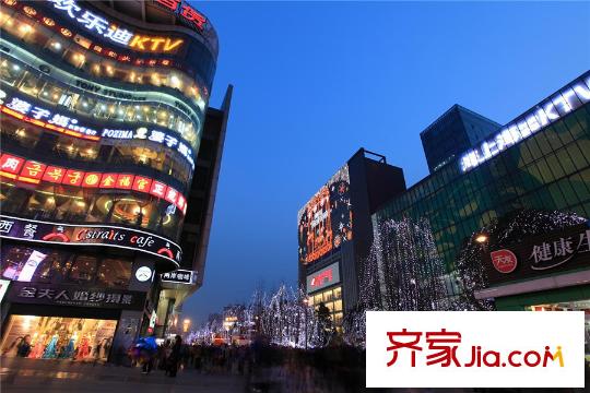 招商錦星匯周邊觀音橋商圈夜景