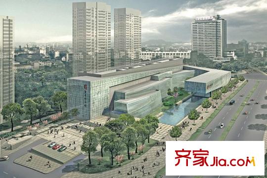 君和鳳鳴廣場項目周邊重慶圖書館