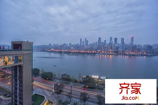 洋世達南濱特區(qū)項目江景圖