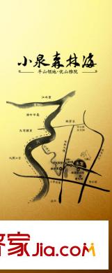 小泉森林海交通圖