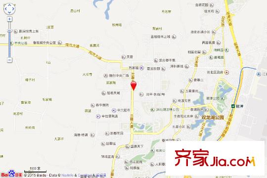 澤科左岸長郡電子地圖