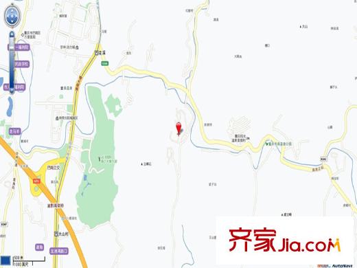 保利小泉別墅交通圖