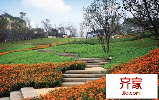 復(fù)地花嶼城小區(qū)花街實景（2012-9）