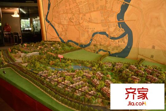 首鋼美利山二期御山實(shí)景圖沙盤圖（2015.03.25）