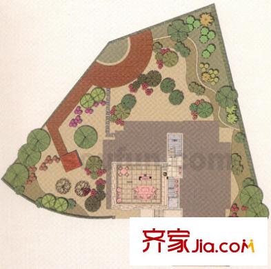 常青藤人文別墅戶型圖D1型獨立別墅 6室4廳