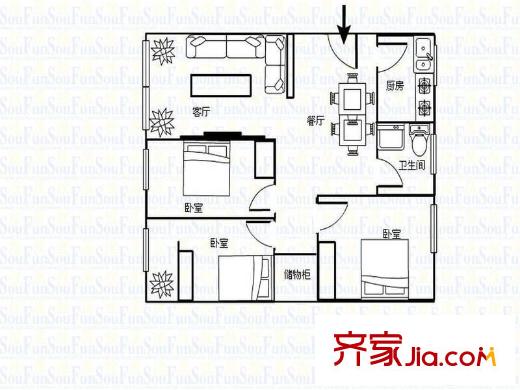 龍脊石油小區(qū) 型圖