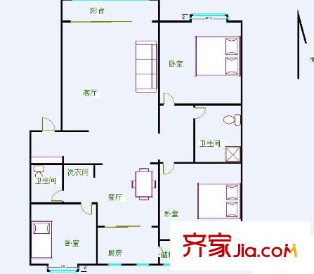 長橡家園 戶型圖