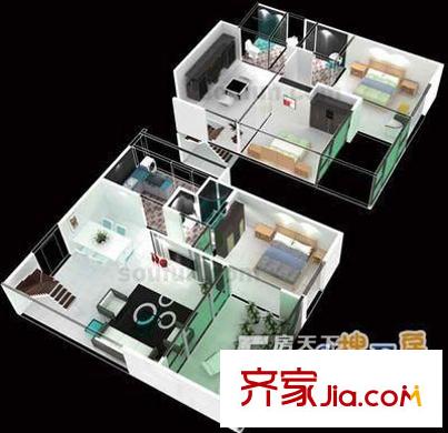 新科國際廣場 戶型圖
