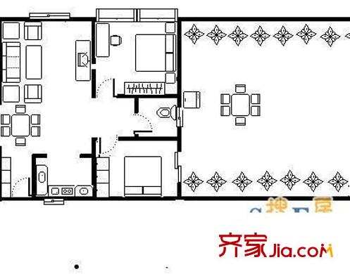 正能雅舍 0室 戶型圖