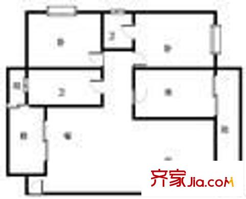 龍旺街118號(hào)小區(qū)戶型圖龍旺街小區(qū) 3室 戶型圖 3室2廳1衛(wèi)1廚