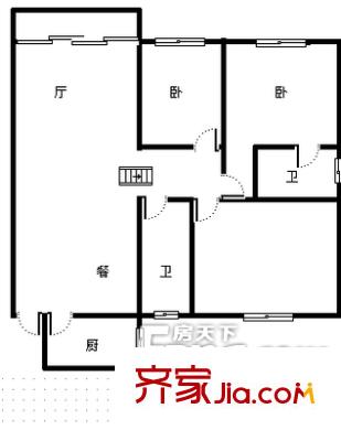 寶桐紫花園 戶(hù)型圖