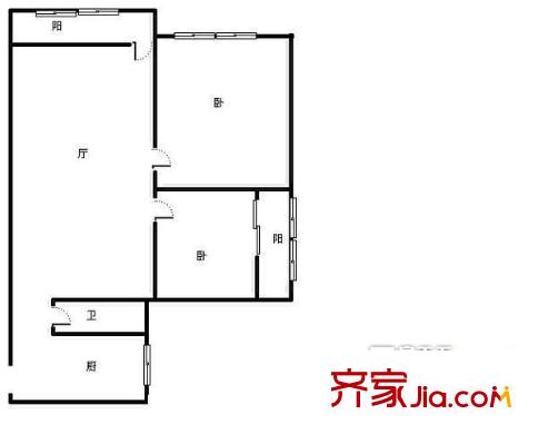 下羅家灣 戶型圖