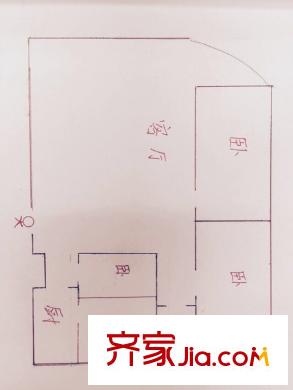 文星大廈 3室 戶型圖