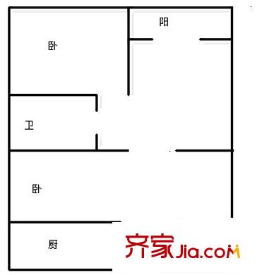 城市港灣C區(qū) 4室 戶型圖