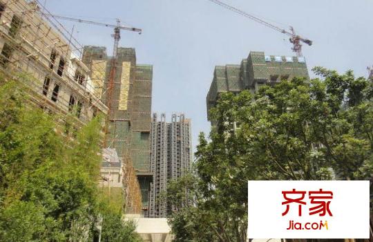 渝中萬科中心外景圖